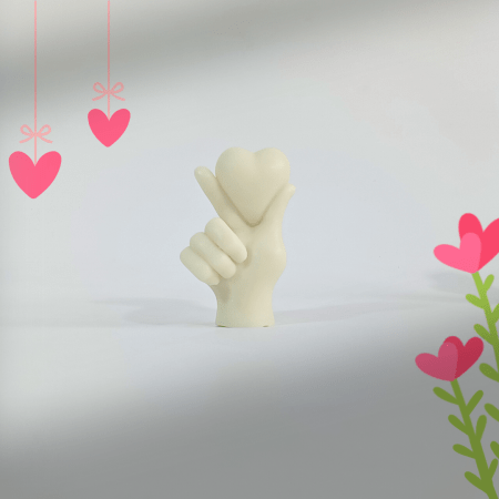 Korean Finger Heart Candle Mold (Small) - Image 2