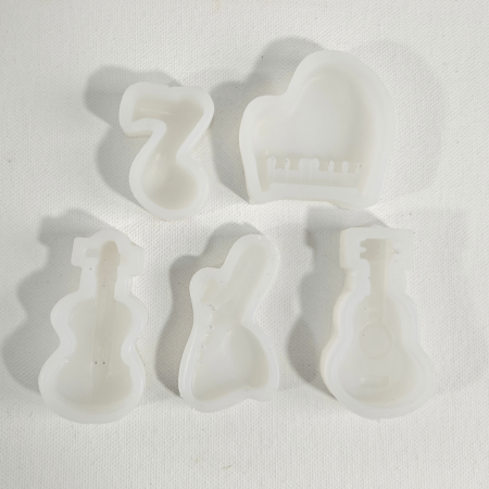 Musical Mold - Set of 5 (Kids Paint Kit)