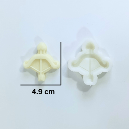 Cupid's Arrow Candle Topper Mold