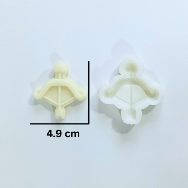 Cupid's Arrow Candle Topper Mold