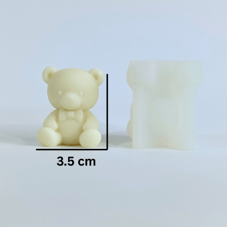Bowtie Teddy Mold (Small)