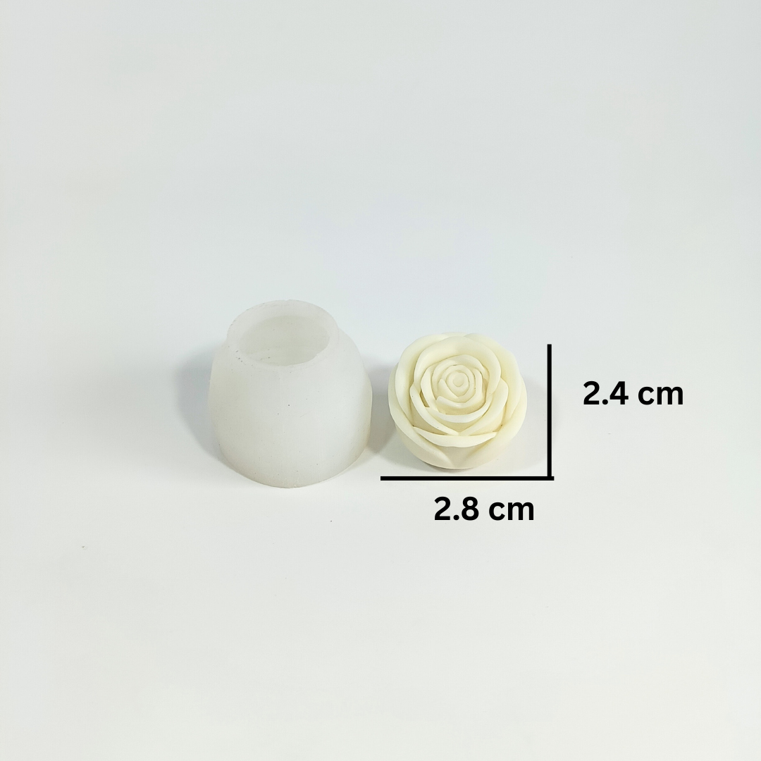 Rose Candle Mold (Small) - Image 1