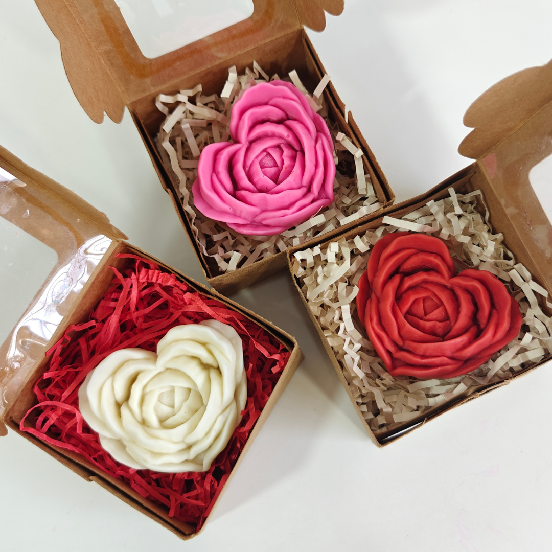 Heart Rose Candle Mold - Image 2