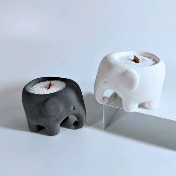 Baby Elephant Jar Mold