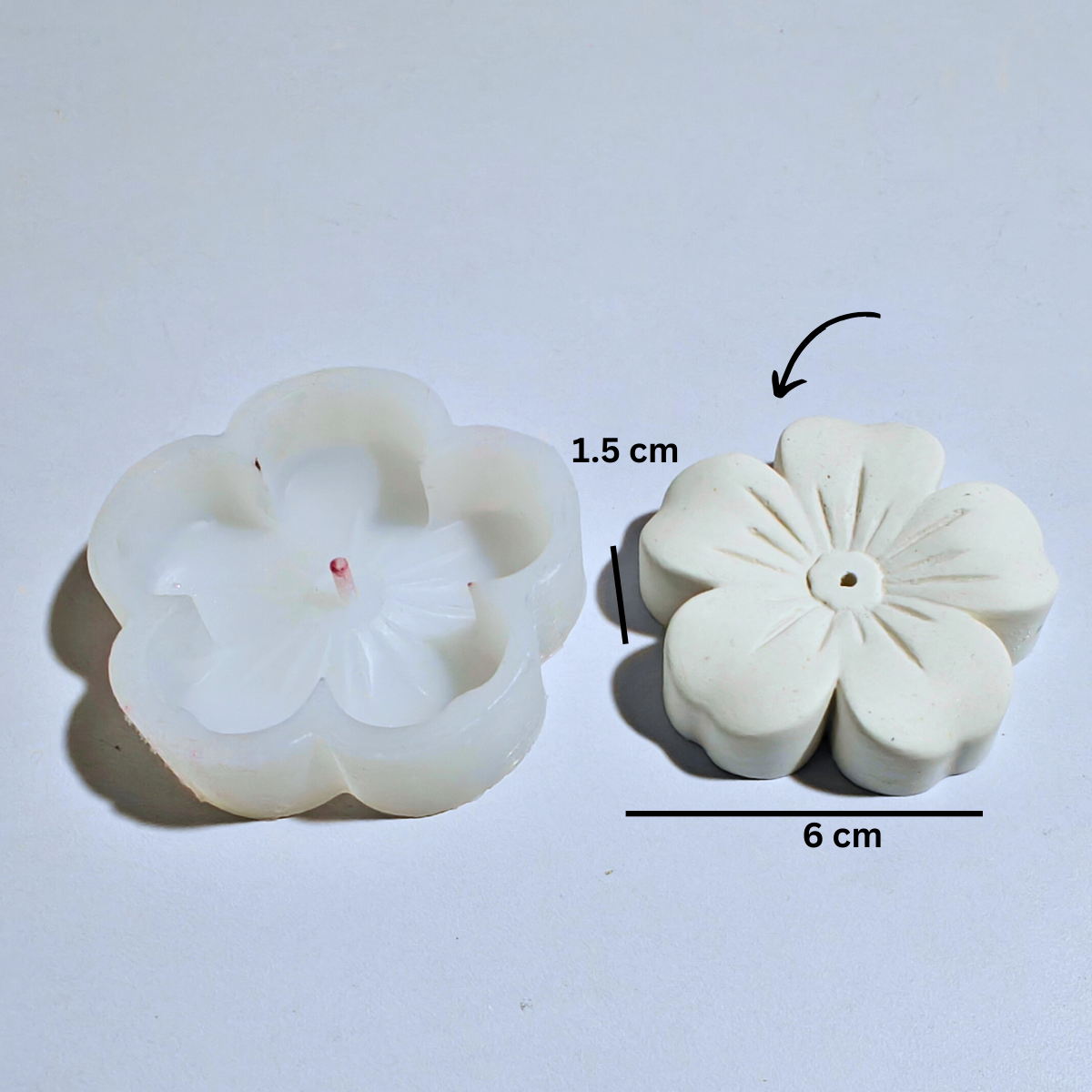 Cherry Bloom Incense Holder Mold - Image 1