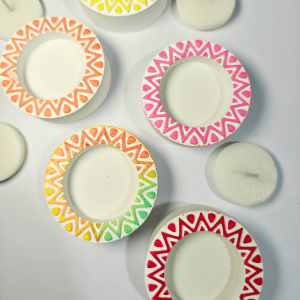 Mini Chakra Tealight Holder Mold