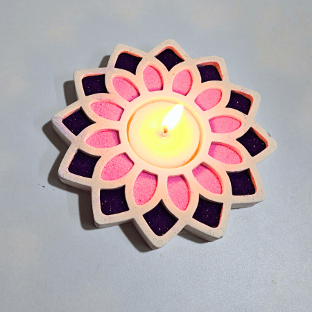 Kalakruti Tealight Holder Mold - Image 2