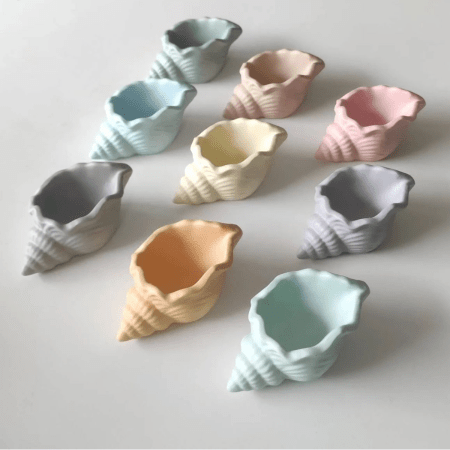 Conch Shell Candle Holder Mold - Image 4