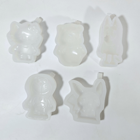 Cartoon Mold - Set of 5 (Kids Paint Kit)