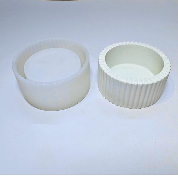 Stripe Jar Mold