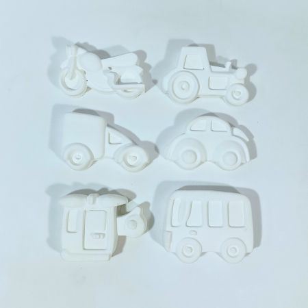 Vehicle Mold - Set of 6 (Kids Paint Kit) - Image 2