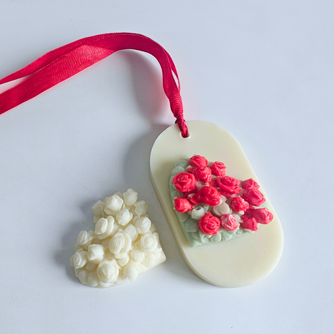 Rose Bouquet Candle Topper Mold - Image 2