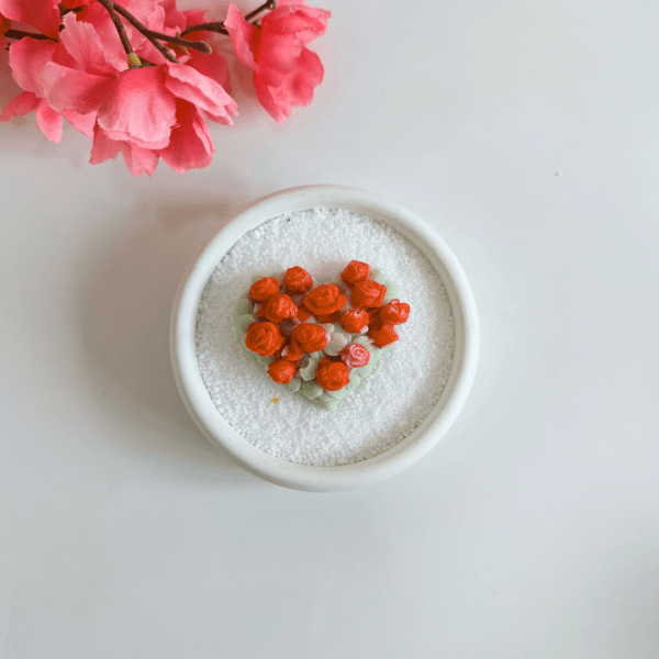 Rose Bouquet Candle Topper Mold