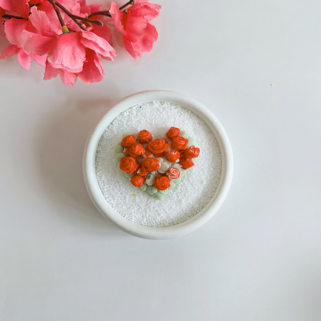 Rose Bouquet Candle Topper Mold - Image 3