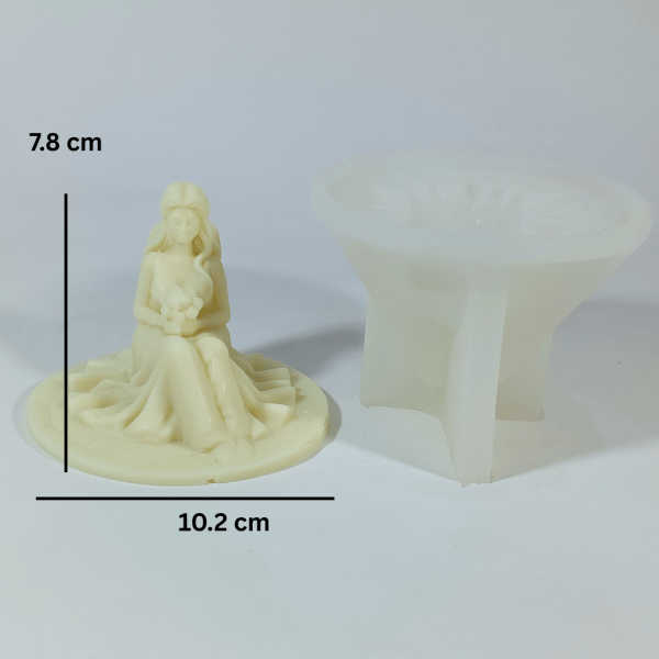 Petal Princess Candle Mold