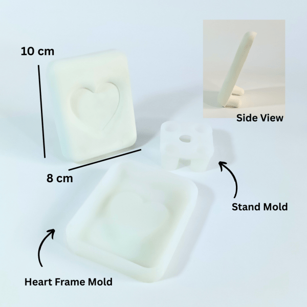 Heart Photo Frame Mold