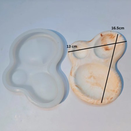 Pebble Trinket Tray Mold - Image 1