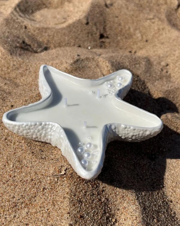 Starfish Shell Dish Mold (Small)