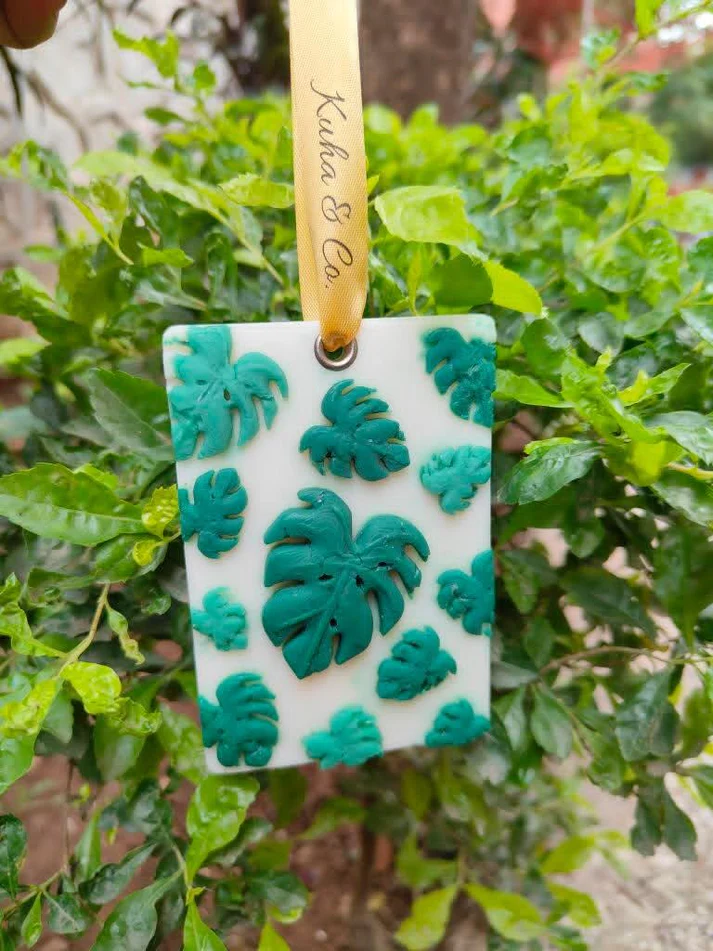 Monstera Leaf Wax Tablet Mold - Image 1