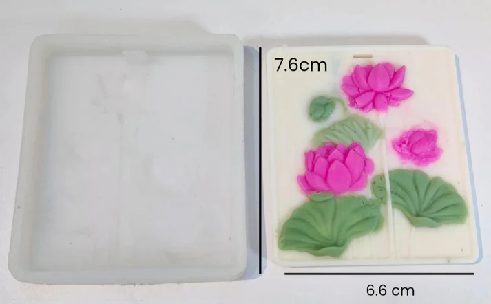 Lotus Pond Wax Tablet Mold - Image 1