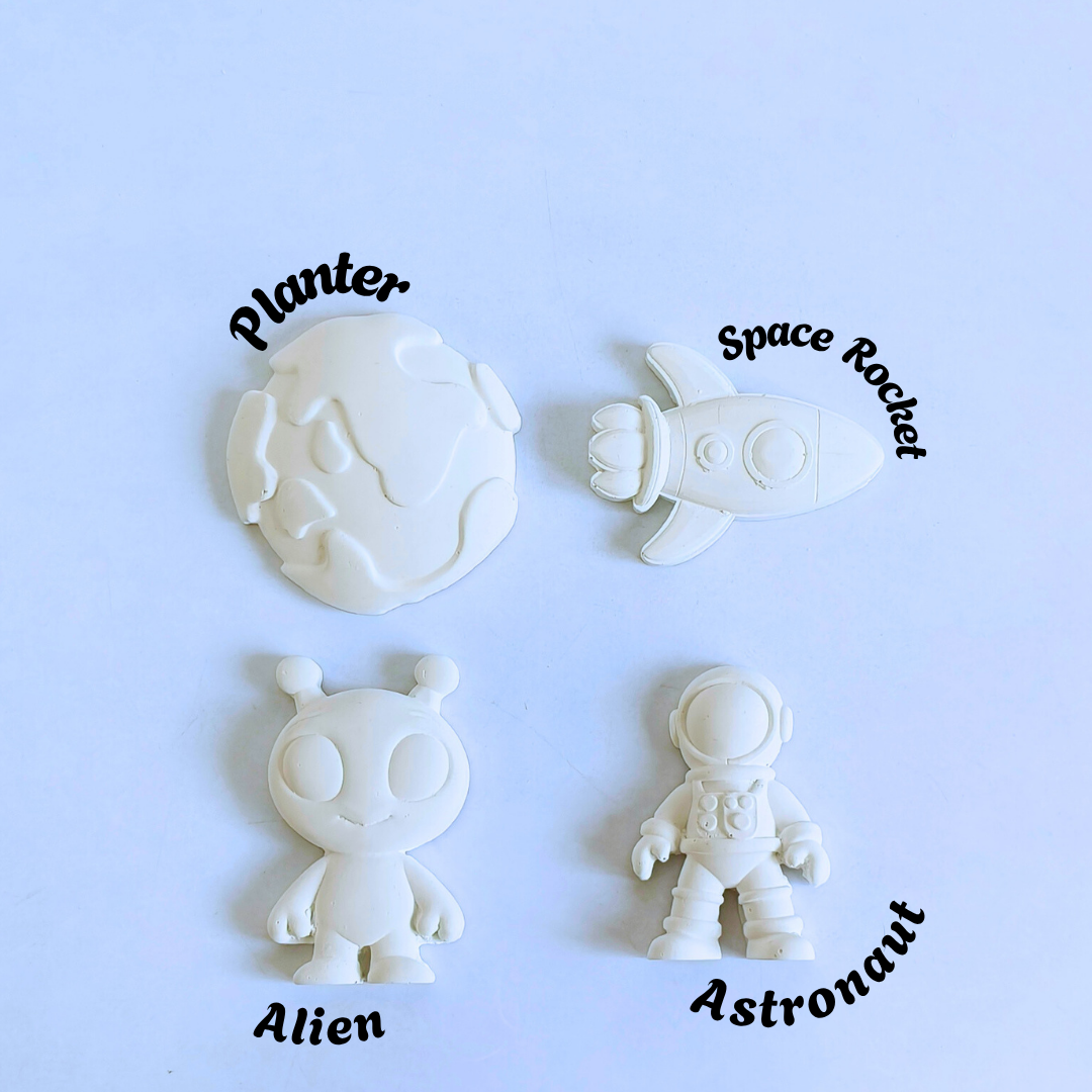 Space Theme Mold (Kids Paint Kit) - Image 2