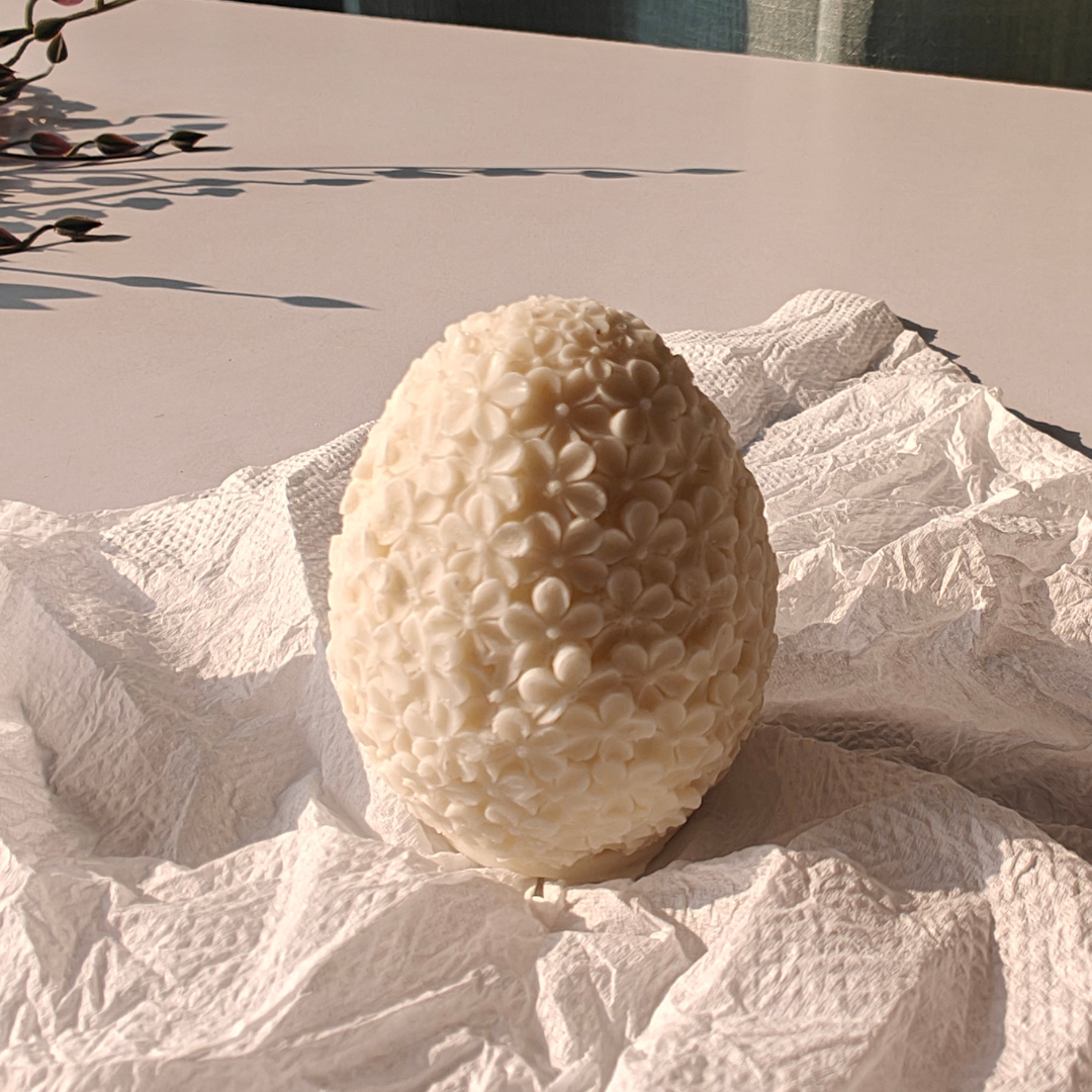 Flora Easter Egg Candle Mold - Image 3