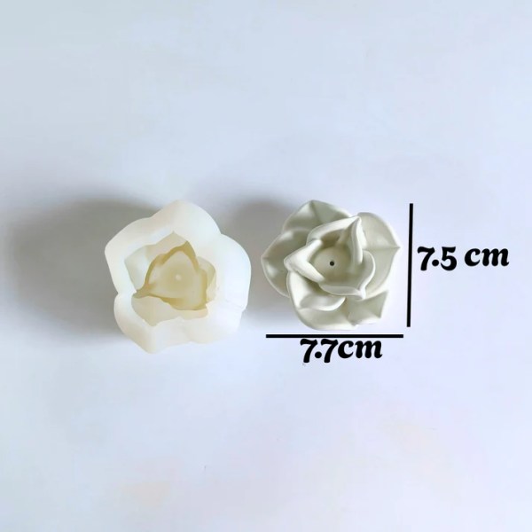 Rose Incense Holder Mold